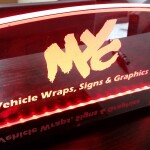 LED Lit Custom Acrylic Signage