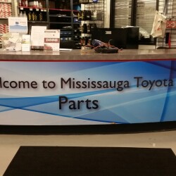 Reception Vinyl Wraps and Acrylic Lettering