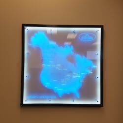 LED Lit Custom Wall Art (2)