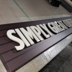 Acrylic Lettering on ACM Panel