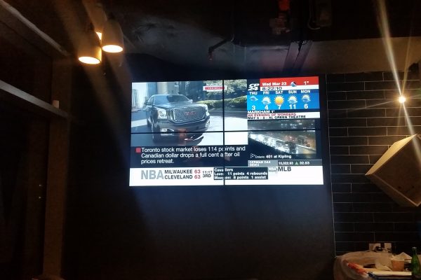 entertainment video wall