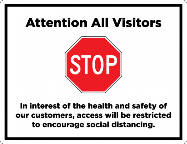 Aluminium Safety Signage - MYC Graphics
