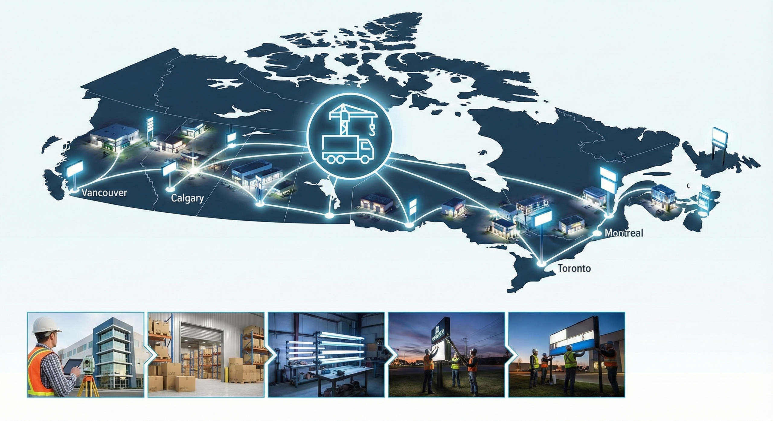 LED Retrofit & Signage in Canada