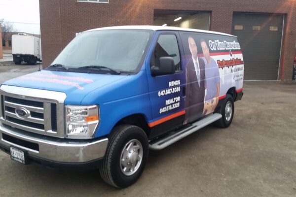 20150402_184725 Renovation company service vehicle with custom vinyl graphics