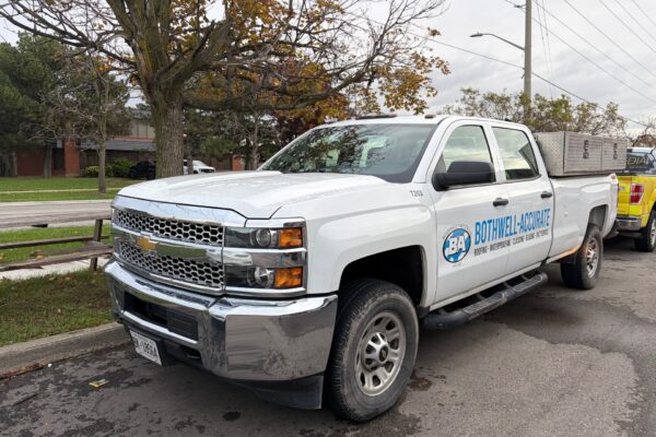 botwell-accurate-pickup HVAC service pickup truck with custom vehicle wrap graphics