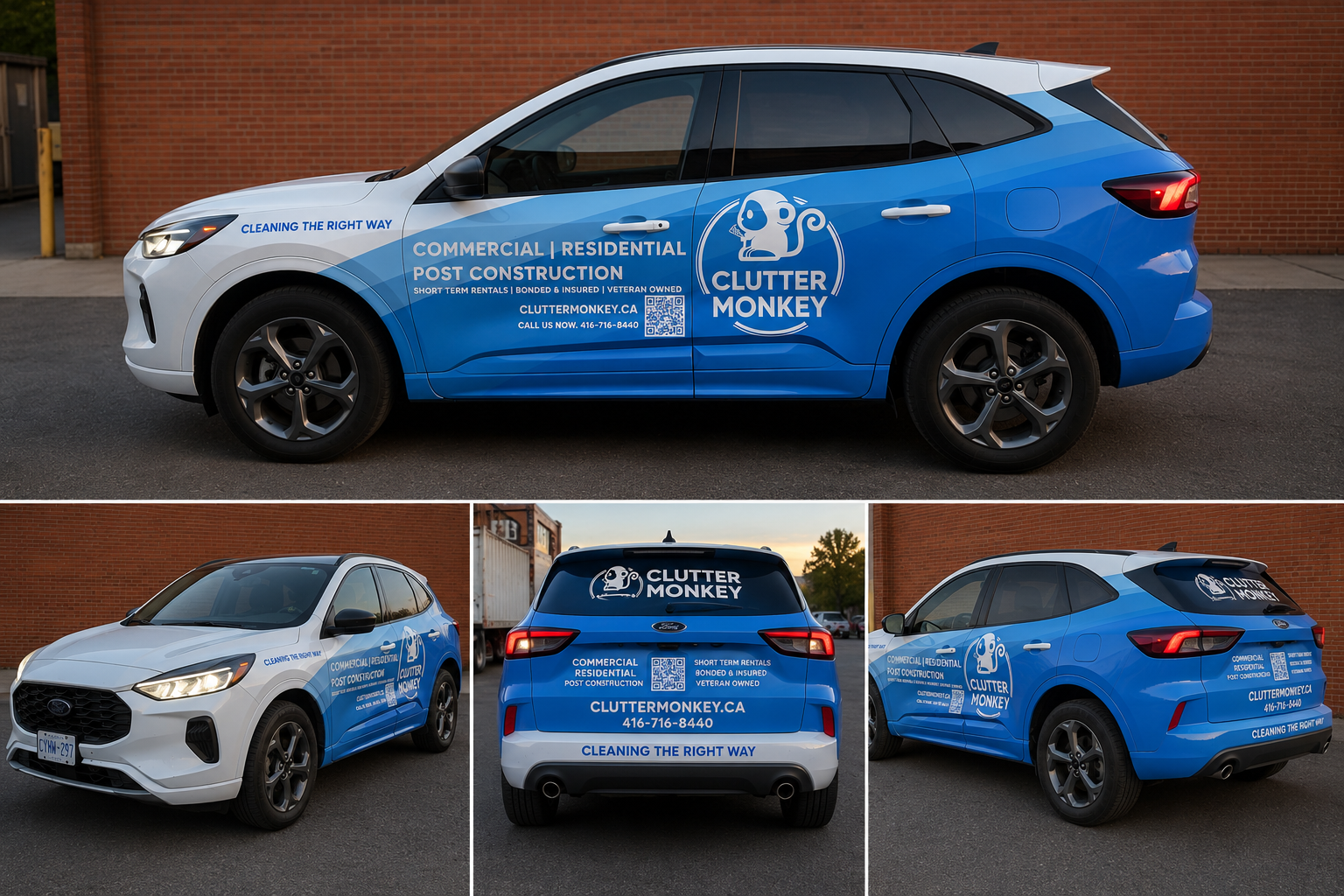 clutter-monkey Car Wrap